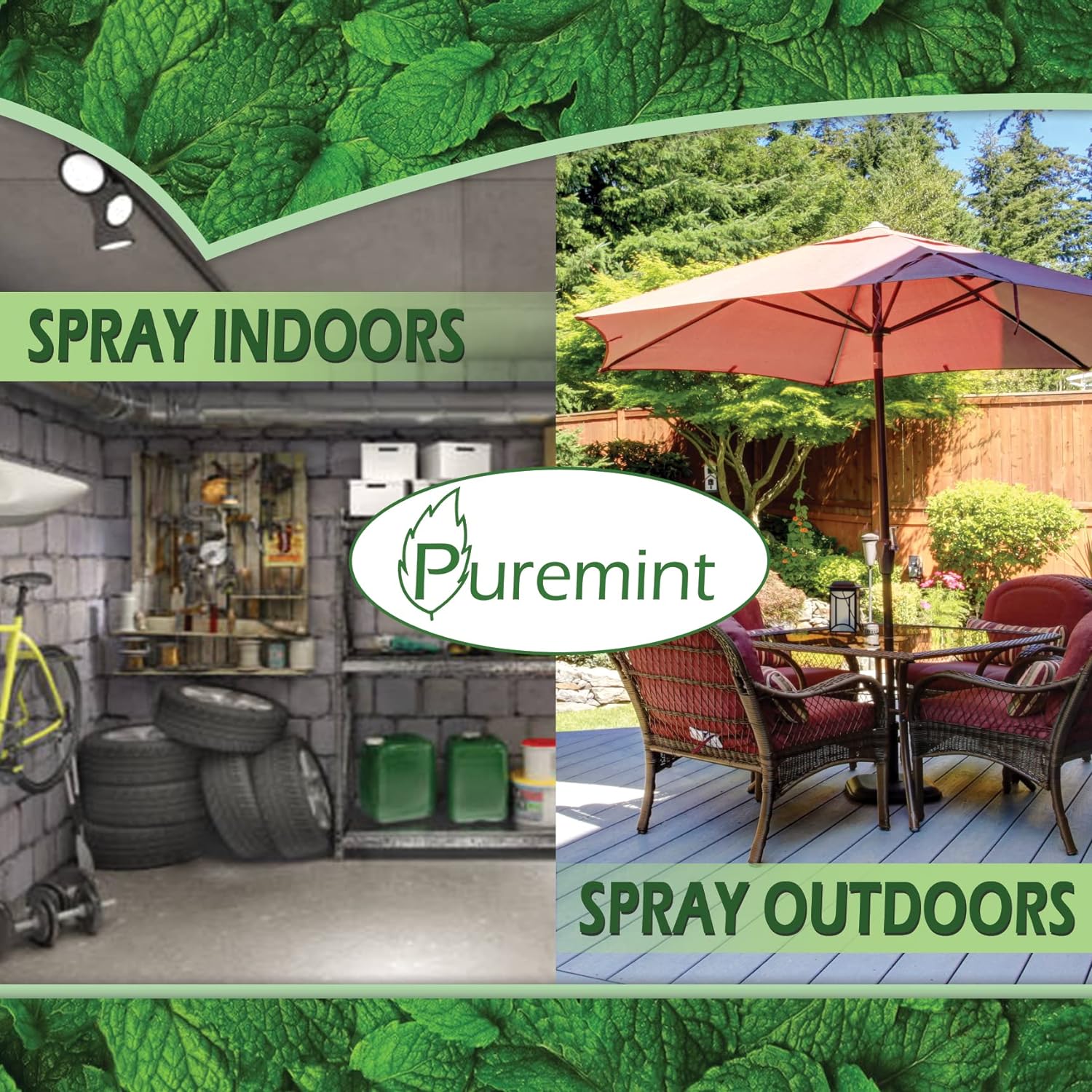 Puremint Rodent Repellent, Natural 5% Peppermint Oil Spray